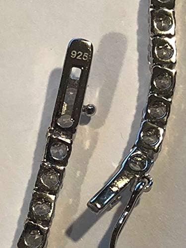 20 inch. Cubic Zirconia Tennis Chain - Real 925 Sterling Silver